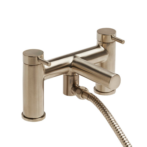 Tavistock Anthem Deck Mounted Bath & Shower Mixer Tap - Brass - Unbeatable Bathrooms
