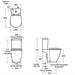 Ideal Standard Concept Space Compact Close Coupled Toilet - Unbeatable Bathrooms
