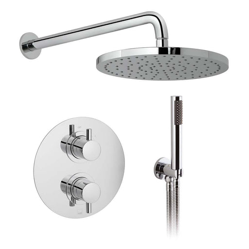 Vado Shower Valve Package of Celsius Two Outlet Thermostatic Shower Package with Mini Shower Kit - Unbeatable Bathrooms