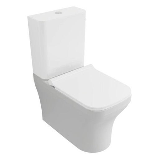 Tissino Savuto Rimless Close Coupled Toilet (Closed Back) - Unbeatable Bathrooms