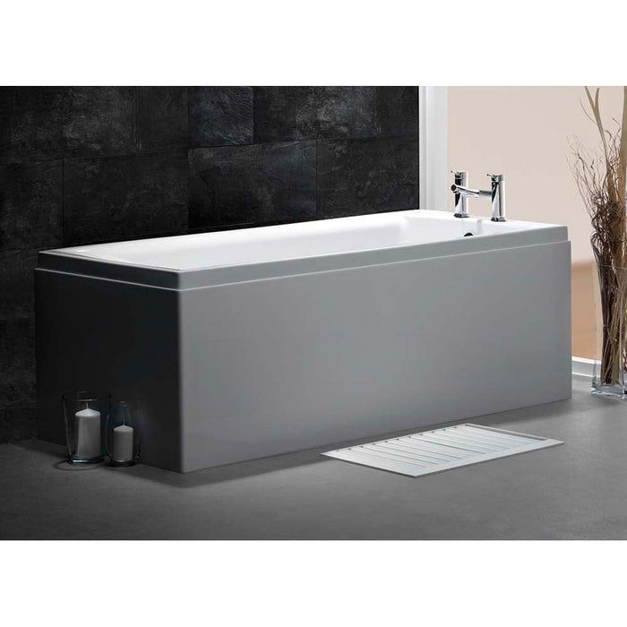 Carron Quantum Duo Carronite Bath - White - Unbeatable Bathrooms