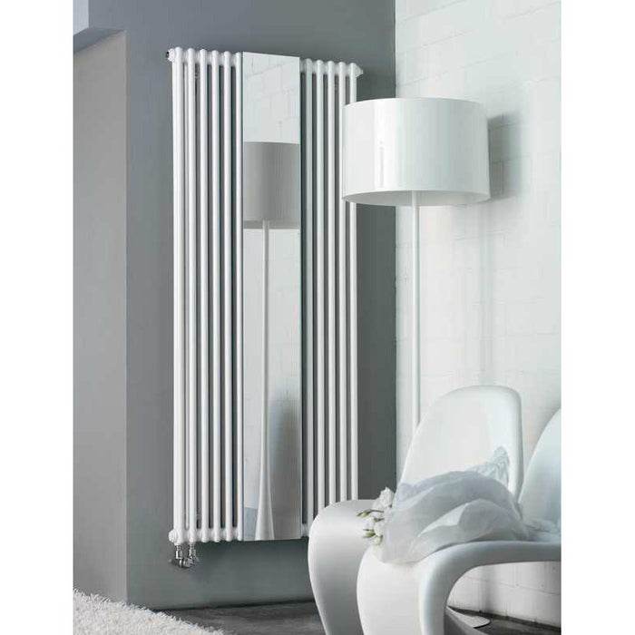 Zehnder Charleston Mirror Central Heating Column Radiator - Unbeatable Bathrooms