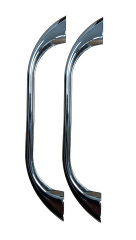 Roca Carla Pair of Grips Chrome - Unbeatable Bathrooms