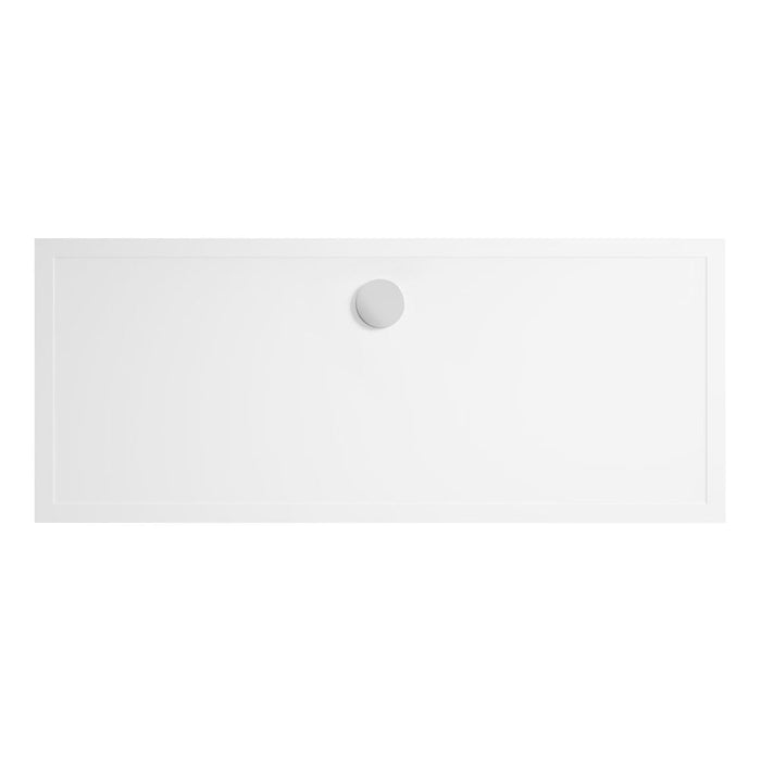 28mm Anti-Slip Ultra-Slim Rectangular Tray & Waste - Unbeatable Bathrooms