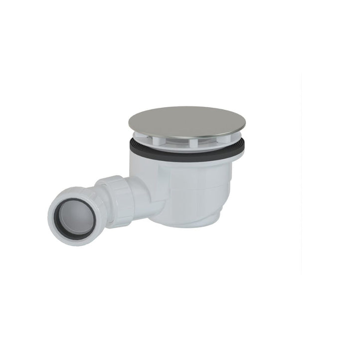 28mm Anti-Slip Ultra-Slim Quadrant Tray & Waste - Unbeatable Bathrooms