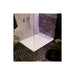 30mm Linear Slate Rectangular Tray & Waste - White - Unbeatable Bathrooms