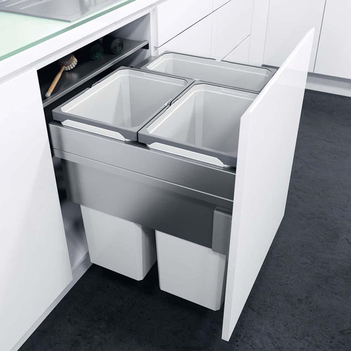 Hafele 600mm Pull Out Waste Bin Vauth-Sagel VS ENVI Space XX Pro S / Pro - Unbeatable Bathrooms
