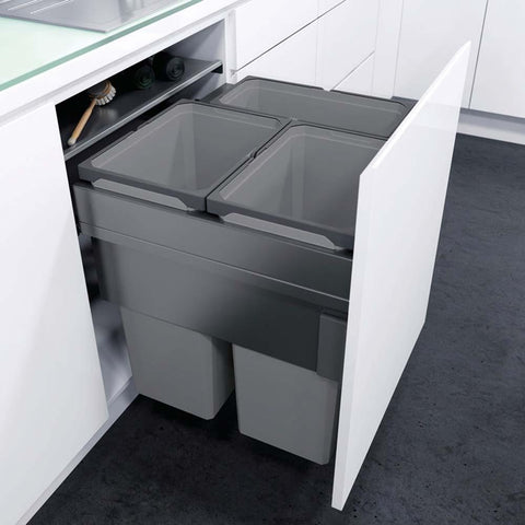 Hafele 600mm Pull Out Waste Bin Vauth-Sagel VS ENVI Space XX Pro S / Pro - Unbeatable Bathrooms
