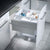 Hafele Pull Out 2x 38 & 1x 12 and 1x 2.5 Litre Waste Bin - Unbeatable Bathrooms