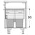 Hafele Pull Out 2x 38 & 1x 12 and 1x 2.5 Litre Waste Bin - Unbeatable Bathrooms