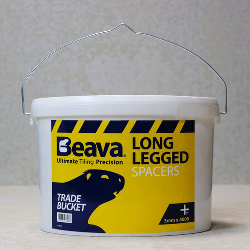 Beava 3mm x 4000 Long Legged Spacers Bucket - Unbeatable Bathrooms
