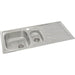 Abode Trydent 1.5 Bowel Inset Stainless Steel Sink & Tap Pack - Unbeatable Bathrooms