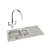 Abode Trydent 1.5 Bowel Inset Stainless Steel Sink & Tap Pack - Unbeatable Bathrooms