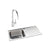 Abode Neron 1 Bowel Inset Stainless Steel Sink & Tap Pack - Unbeatable Bathrooms