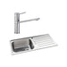 Abode Neron 1 Bowel Inset Stainless Steel Sink & Tap Pack - Unbeatable Bathrooms