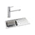 Abode Neron 1 Bowel Inset Stainless Steel Sink & Tap Pack - Unbeatable Bathrooms