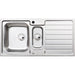 Abode Neron 1.5 Bowel Inset Stainless Steel Sink & Tap Pack - Unbeatable Bathrooms