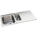 Abode Neron 1.5 Bowel Inset Stainless Steel Sink & Tap Pack - Unbeatable Bathrooms