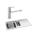 Abode Neron 1.5 Bowel Inset Stainless Steel Sink & Tap Pack - Unbeatable Bathrooms