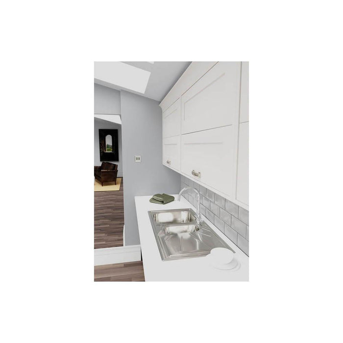 Abode Matrix 1.5 Bowel Undermount Stainless Steel Sink & Tap Pack - Unbeatable Bathrooms