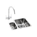Abode Matrix 1.5 Bowel Undermount Stainless Steel Sink & Tap Pack - Unbeatable Bathrooms
