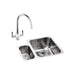 Abode Matrix 1.5 Bowel Undermount Stainless Steel Sink & Tap Pack - Unbeatable Bathrooms