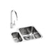 Abode Matrix 1.5 Bowel Undermount Stainless Steel Sink & Tap Pack - Unbeatable Bathrooms