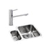 Abode Matrix 1.5 Bowel Undermount Stainless Steel Sink & Tap Pack - Unbeatable Bathrooms