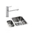 Abode Matrix 1.5 Bowel Undermount Stainless Steel Sink & Tap Pack - Unbeatable Bathrooms