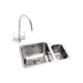 Abode Matrix 1.5 Bowel Undermount Stainless Steel Sink & Tap Pack - Unbeatable Bathrooms