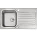 Abode Connekt 1 Bowel Inset Stainless Steel Sink & Tap Pack - Unbeatable Bathrooms
