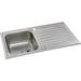 Abode Connekt 1 Bowel Inset Stainless Steel Sink & Tap Pack - Unbeatable Bathrooms