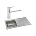 Abode Connekt 1 Bowel Inset Stainless Steel Sink & Tap Pack - Unbeatable Bathrooms
