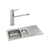 Abode Connekt 1.5 Bowel Inset Stainless Steel Sink & Tap Pack - Unbeatable Bathrooms