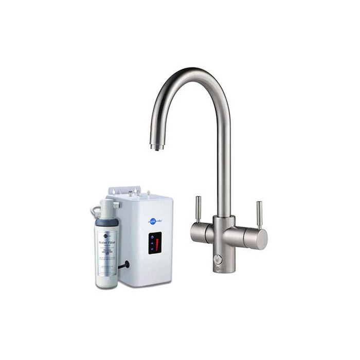 InSinkErator 4N1 J Shape Tap, Neo Tank and Filter Pack - Unbeatable Bathrooms