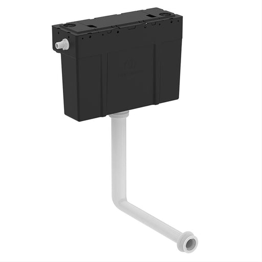 Armitage Shanks Conceala 3 Dual Flush 6/4 Litre Adjustable Cistern With Side Inlet, Pneumatic Actuation And Internal Overflow, Flushpipe Included, No Button/Flushplate - Unbeatable Bathrooms