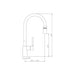 Abode Ratio Single Lever Mixer Tap with Pull Out - Unbeatable Bathrooms