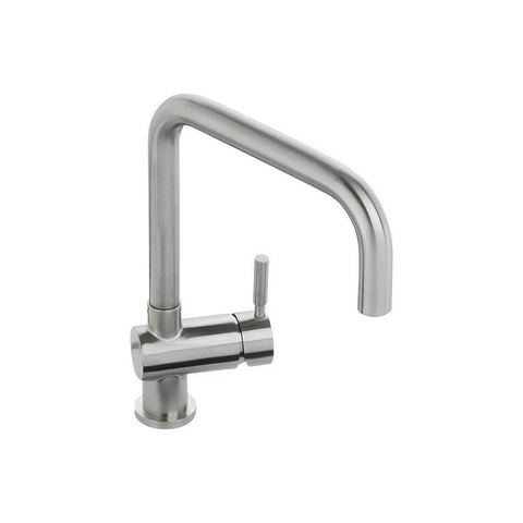 Abode Propus Single Lever Mixer Tap - Stainless Steel - Unbeatable Bathrooms