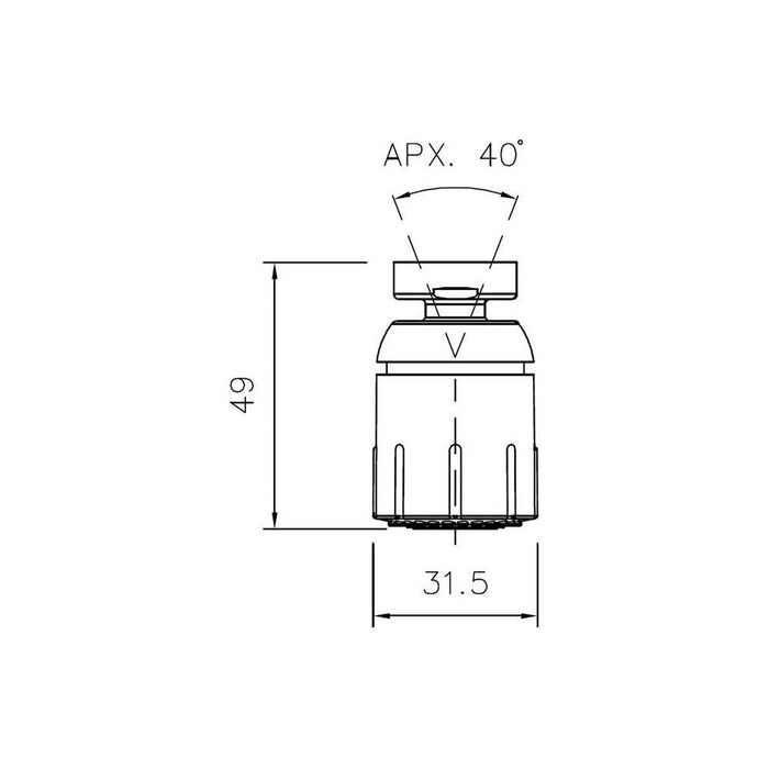 Abode Jet/Spray Aerator - Unbeatable Bathrooms