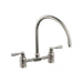 Abode Hargrave Swan Neck Bridge Mixer Tap - Unbeatable Bathrooms