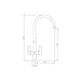 Abode Linear Nero Monobloc Mixer Tap - Unbeatable Bathrooms