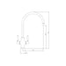 Abode Harrington Monobloc Mixer Tap - Unbeatable Bathrooms