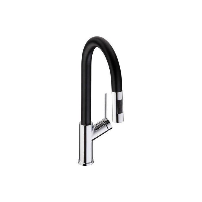 Abode Virtue Nero Mixer Tap with Pull Out - Unbeatable Bathrooms