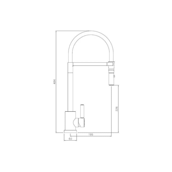 Abode Atlas Professional Single Lever Mixer Tap - Unbeatable Bathrooms