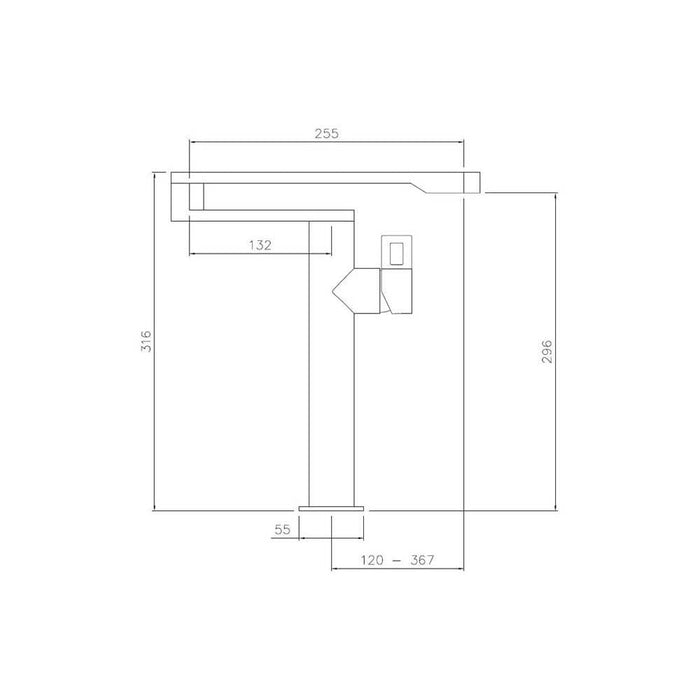 Abode Axial Pot Filler - Unbeatable Bathrooms