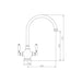 Abode Astbury Monobloc Mixer Tap - Unbeatable Bathrooms
