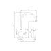 Abode Astbury Monobloc Mixer Tap with Handspray - Unbeatable Bathrooms