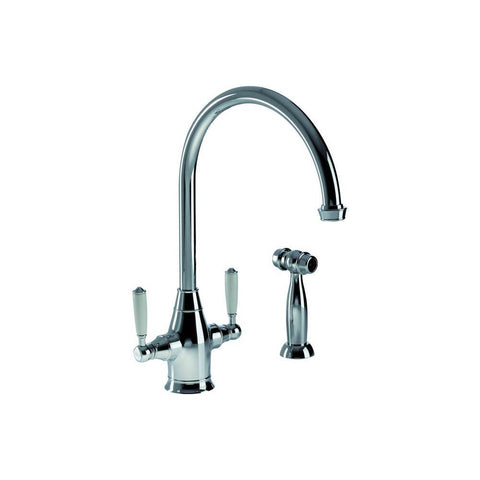 Abode Astbury Monobloc Mixer Tap with Handspray - Unbeatable Bathrooms