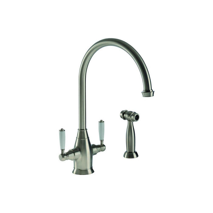Abode Astbury Monobloc Mixer Tap with Handspray - Unbeatable Bathrooms