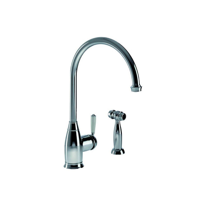 Abode Astbury Single Lever Mixer Tap with Handspray - Unbeatable Bathrooms